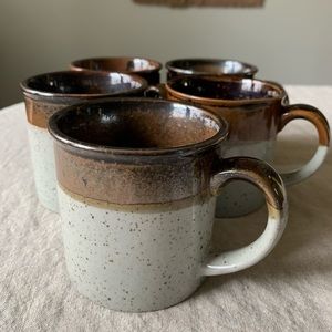 Vintage Boho Painted Mugs